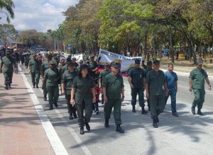 Marcha militares por Maduro